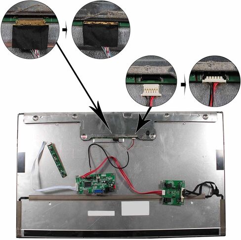 HD-MI Audio LVDs Controller Board for 21.5 inch 1920x1080 LM215WF3-SLA1 30pin WLED LCD Screen in Saudi Arabia