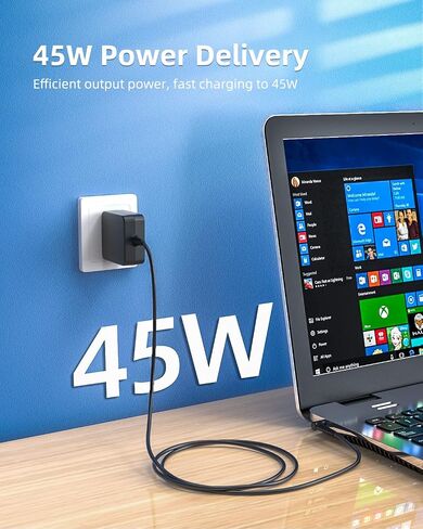 45W AC Charger Fit for Lenovo Ideapad 2 in 1 14 81CW 81FY 81CY 81WW 81N8 81RK 81QF 81VV 81VW 81N7 81NB 81NC 81QG 81N9 81UM 81QL Laptop - (UL Safety Certified) in Saudi Arabia