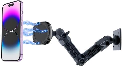 حامل تثبيت على الحائط من AceTaken مغناطيسي متوافق مع iPhone 15 14 13 12 11 X XR والهواتف المحمولة Andriod الذكية in Kuwait