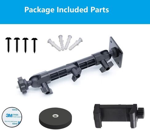 حامل تثبيت على الحائط من AceTaken مغناطيسي متوافق مع iPhone 15 14 13 12 11 X XR والهواتف المحمولة Andriod الذكية in Kuwait