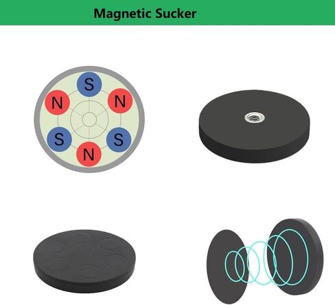 حامل تثبيت على الحائط من AceTaken مغناطيسي متوافق مع iPhone 15 14 13 12 11 X XR والهواتف المحمولة Andriod الذكية in Kuwait