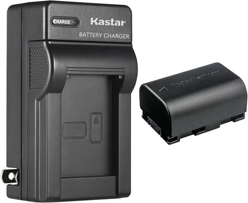 Kastar 3-Pack Battery and AC Wall Charger Replacement for JVC GZ-MG750BUC GZ-MG750BUS GZ-MG750RU GZ-MG750RUC GZ-MG750U GZ-MG760 GZ-MG980 GZ-MG980-A GZ-MG980-R GZ-MG980-S GZ-MS110 GZ-MS110BEK Cameras in Saudi Arabia