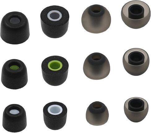 ALXCD Ear Tip for Jay bird X3 Earphone, Large Size 6 Pair Soft Silicone Replacement Earbud Tips, Fit for Jay bird Bluebud X3 Earphone [6 Pair/4.5mm](L) in Saudi Arabia