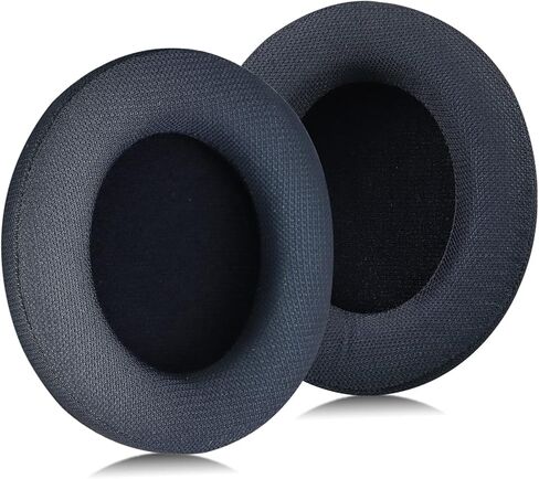 MOLGRIA Fabric Mesh Ear Pads Cushion, Replacement Mesh Memory Foam Earpads for Philip SHP9500 Wired Over-Ear Headphone/Headset Earpad Repair in Saudi Arabia