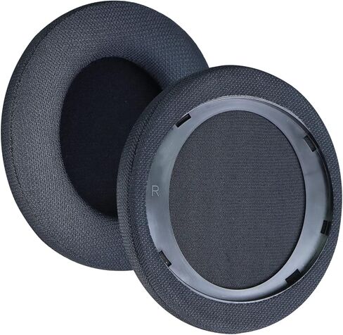 MOLGRIA Fabric Mesh Ear Pads Cushion, Replacement Mesh Memory Foam Earpads for Philip SHP9500 Wired Over-Ear Headphone/Headset Earpad Repair in Saudi Arabia