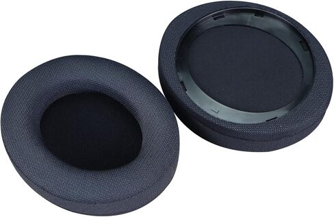 MOLGRIA Fabric Mesh Ear Pads Cushion, Replacement Mesh Memory Foam Earpads for Philip SHP9500 Wired Over-Ear Headphone/Headset Earpad Repair in Saudi Arabia