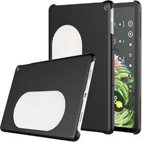 Foluu Slim Fit Tablet Case for Google Pixel Tablet 2023, Compatible with Charging Speaker Dock, Ultra Thin Matte PC with Non-Slip Grip Full Protective Cover for Google Pixel Tablet 2023 (Clear)