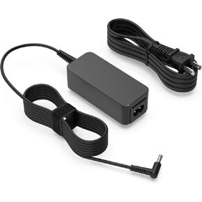45W Charger Fit for HP 17-by0061cl 17-by1071cl 17-by2053cl 17-by2351cl 17-by0053cl 17-by0063cl 17-by3051cl 17-by1023cl 17-by1055cl 17-by4063cl 17-by4062cl 17-by4059cl Model Power Supply Cord