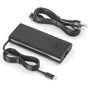 130W USB C Charger for Dell Precision 5570 5530 5480 Mobile Workstation Laptop- Replacement for Dell 130W Laptop Charger USB C for Dell Latitude 5520 Charger fit for Dell XPS 15 9520 9530