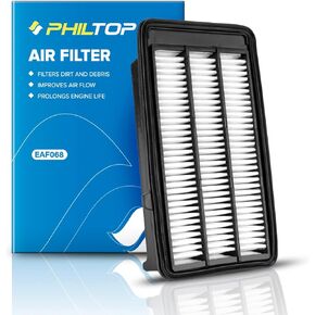 فلتر هواء المحرك PHILTOP، EAF068 (CA12050) بديل لفلتر الهواء Civic 1.5L 2016-2021، CR-V 1.5L 2017-2021، يحمي المحرك ويحسن التسارع
