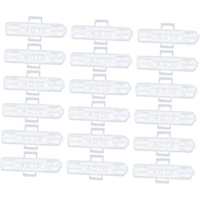 100pcs Cable Identification Box Clear Wire Cable Labels Holder Case Cable Tags Holder Case Wire Labels Case Cable Tags Case Cord Labels Case Name Plastic Electric Wire in Kuwait