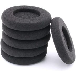 Zotech 1.6 inch (42mm) Earpads for Koss Porta Pro (3 Pair, Black)