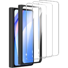 3 Pack for Google Pixel 9 Pro Fold Glass Screen Protector, Fingerprint Unlocking, 9H Hardness High Definition Scratch Shatterproof