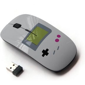 [ Optical 2.4G Wireless Mouse [ Video Game Retro Art Painting ]