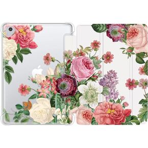 IPad Air 2 Case, iPad 6th Generation Cases, iPad 5th Generation Case, iPad 9.7 inch Case, iPad Case Multi-Angle Viewing Smart Protective iPad Cover 6th Generation, Auto Wake Up/Sleep, Retro Sunflower