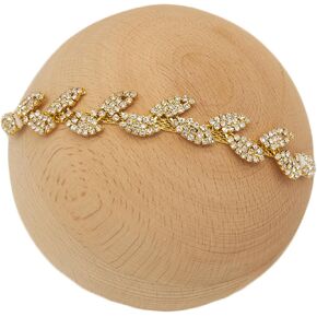 Zeroest Newborn Photography Prop Faux Pearl Rhinestone Headband for Baby Girl Photoshoot Hairband Infant Photo Tieback