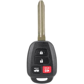 Car Key Fob Replacement for Camry Remote Key Fit for Toyota Camry 2012 2013 2014 2015 2016 2017 Toyota Keyless Entry Remote Fob HYQ12BDM , HYQ12BEL 8907006420 with 72G Chip