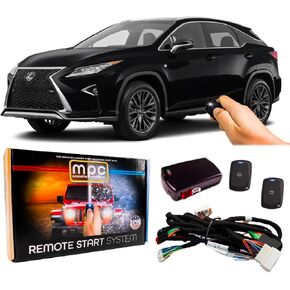 MPC Complete Plug-n-Play Factory Remote Activated Remote Start Kit for 2016-2019 Lexus RX350 - w/T-Harness