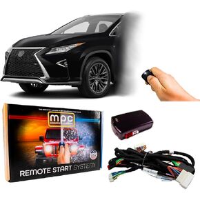 MPC Complete Plug-n-Play Factory Remote Activated Remote Start Kit for 2016-2019 Lexus RX350 - w/T-Harness