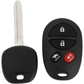 X AUTOHAUX 315MHz GQ43VT20T Keyless Entry Remote Ignition Transponder Key Fob for Toyota Sienna 2004-2010 for Toyota Solara 2004-2008 67 Chip 4 Buttons