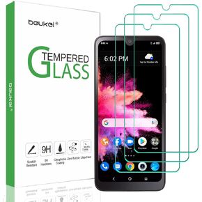 beukei (3 عبوات) متوافق مع Alcatel TCL 30 Z/TCL T602DL / TCL 30 LE/TCL 30Z واقي شاشة من الزجاج المقسى، حساس للمس، صديق للحافظة، صلابة 9H in Kuwait