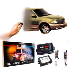 MPC Complete Remote Start Kit with Keyless Entry for 1999-2003 Ford F-150 - (2) 4 Button Remotes