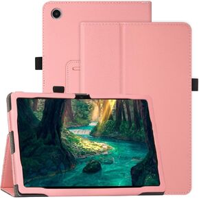Caweet Case for Onn. 11" Tablet Pro 2023 Model: 100110027 - Premium Leather Folio Protective Stand Cover with Pencil Holder, Blooming Hibiscus