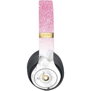 MightySkins Skin Compatible with Beats Studio 3 Wireless - Frost Marble | Protective, Durable, and Unique Vinyl Decal wrap Cover | Easy to Apply, Remove, and Change Styles | Made in The USA