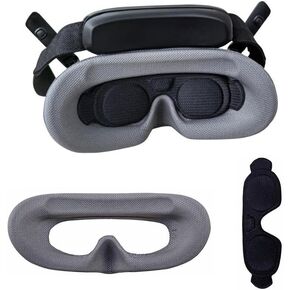Face/Eye mask+Lens Protection Cover for DJI Avata 2/DJI Goggles 3 Light Shielding, Sweat-Proof, Smudge-Proof, Breathable, eyeshade