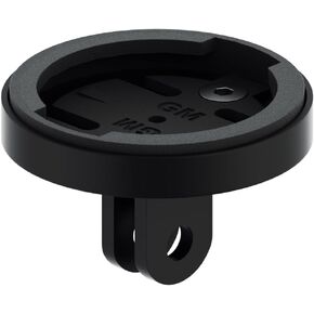 Out Front Bike Lamp Mount for Garmin, Bicycle Combo Extended Adapter Holder (Aluminum Alloy/Black)