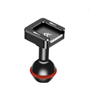 Dual Head Magic Arm with 20mm Ballhead NATO Clamp Cold Shoe Mount 1/4 Screw Universal Bracket Magic Hand for DSLR Camera Cage Bracket (NATO Ballhead)