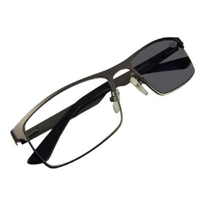 Men Photochromic Light-sensible Reading glasses Sun readers spring hinges 55-17 UV protection
