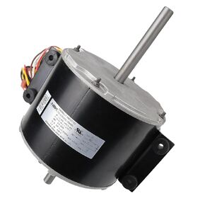 Condenser Fan Motor, 1/4 HP 1100RPM, Replacement for Ac GE Genteq Carrier Bryant Payne Dayton, 5KCP39EGS070S, 5KCP39EGY823S, 3905, HC39GE237, 6DLL0, Reversible Rotating + Capacitor