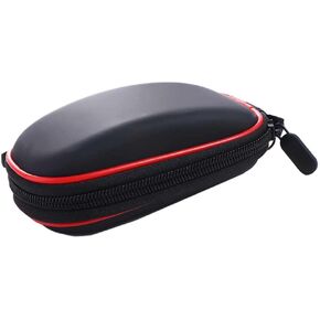 Pokinge Mouse Protective Bag, Black EVA Mice Storage Case Portable Travel Size Magic Mouse Box Dustproof Computer Accessories for Wireless Mice