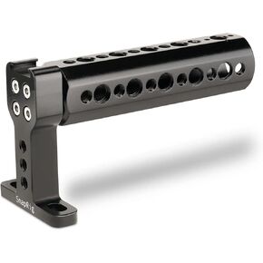 PROAIM SnapRig Universal Top Handle for Mid to Large DSLR Video Camera & Camcorder Rigs. Cold Shoe Mount & Multiple Mounting Threads for Accessories (UTH-02)