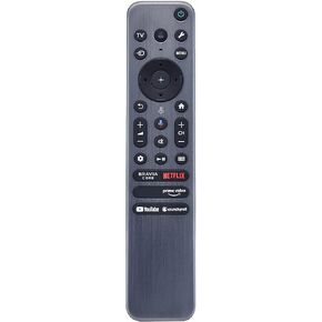 Compatible Voice Remote Control RMF-TX910U for Sony RMF-TX800U, RMF-TX810U, RMF-TX811U, RMF-TX900U, 2023 A75L, A95L, X77L, X90L, X93L TVs