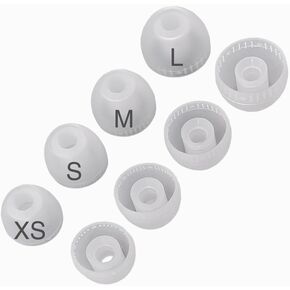Eartips Replacement for Sony WF-C500 / WF-C700N / LinkBuds S Earbuds Earpad - White