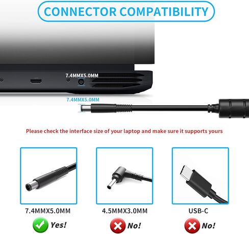VHBW Replacement for Dell 180W Power Adapter Laptop Charger Compatible with Dell Alienware 15 17 G3 G5 G7 Area 51M R2 Precision 7530 7730 7740 M4700 M4800 74X5J JVF3V DA180PM111 AC Adapter in Saudi Arabia
