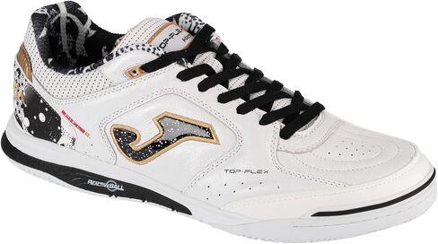 Joma Top Flex Rebound 2432 in TORS2432IN, Mens, White/Black/Gold, 8.5 US in Saudi Arabia