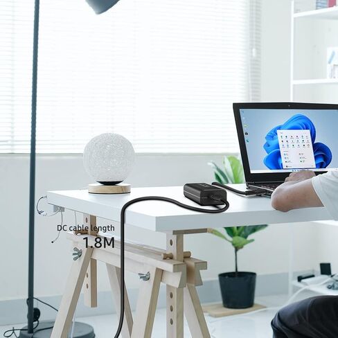 HKY 65W USB Type C Charger Compatible with Dell Inspiron 13 5310 XPS 13 Dell Chromebook Latitude 7420 7400 7370 7320 5520 5500 5400 5300 5310 5320 3100 Laptop Surface pro 10 Tablet Power Supply Cord in Kuwait