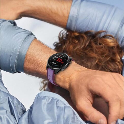 سوار ساعة ISABAKE لـ Garmin Forerunner 265/Forerunner 255/Vivoactive 4/Venu 2، سوار بديل من السيليكون سريع التحرير 22 مم متوافق مع Garmin Venu 3 in Saudi Arabia