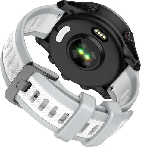 ISABAKE Watch Band for Garmin Forerunner 265/Forerunner 255/Vivoactive 4/Venu 2, 22mm Quick Release Silicone Replacement Band Compatible with Garmin Venu 3 in Kuwait