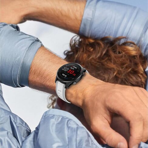 ISABAKE Watch Band for Garmin Forerunner 265/Forerunner 255/Vivoactive 4/Venu 2, 22mm Quick Release Silicone Replacement Band Compatible with Garmin Venu 3 in Kuwait