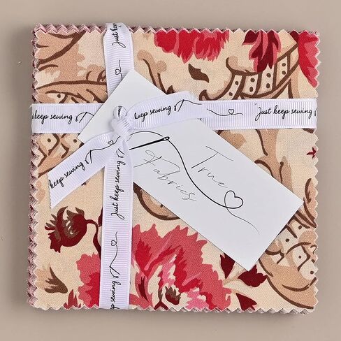 قماش True Fabrics Solids Sunny Days مسبق القطع (مربعات مقاس 5 بوصات) in Kuwait