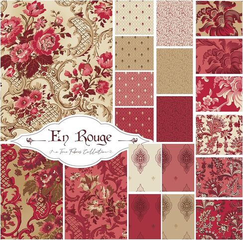 قماش True Fabrics Solids Sunny Days مسبق القطع (مربعات مقاس 5 بوصات) in Kuwait