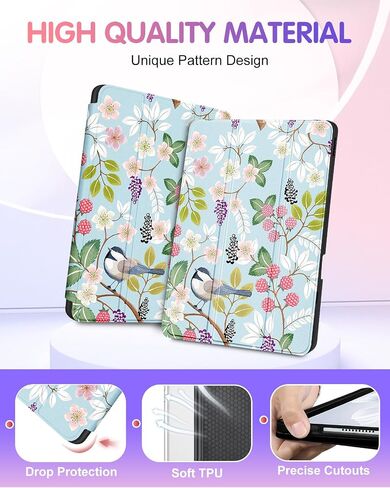 for iPad Pro 12.9 Case for iPad Air 13 Inch 2024 Case Girls Cute Women Folio Cover Pencil Holder Horror Book Cool Funny Design Unique for Apple 12.9 inch for iPad Pro Case Air 13 2024 Cases in Saudi Arabia