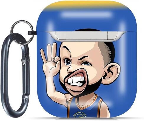 Airpods Case,Onewly Basketball Cartoon Case for Airpods with Keychain,Shockproof Case Compatible with Airpods 2/1 for Women and Man in Saudi Arabia