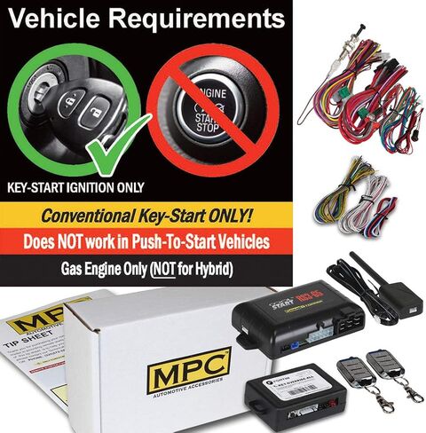 MPC Complete Remote Start Kit with Keyless Entry for 1999-2003 Ford F-150 - (2) 4 Button Remotes in Saudi Arabia