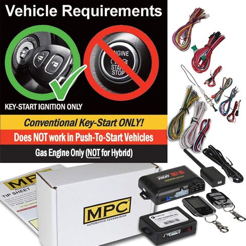 MPC Complete Remote Start Kit with Keyless Entry for 1999-2003 Ford F-150 - (2) 4 Button Remotes in Saudi Arabia