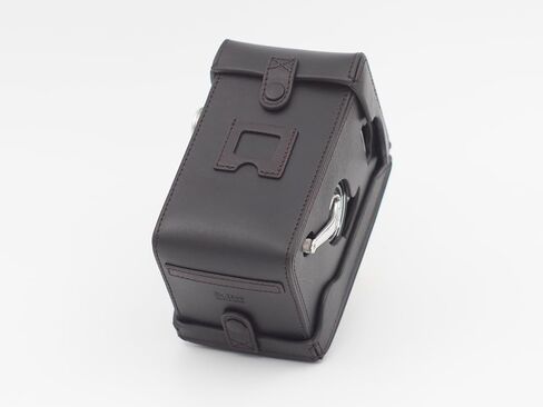 Full Protective Dark Brown Leather Case for Rolleiflex 2.8F 2.8E 2.8D, 3.5F, 3.5E, 3.5D and Accommodates Rolleikin 35MM Film Adapter Kit in Saudi Arabia